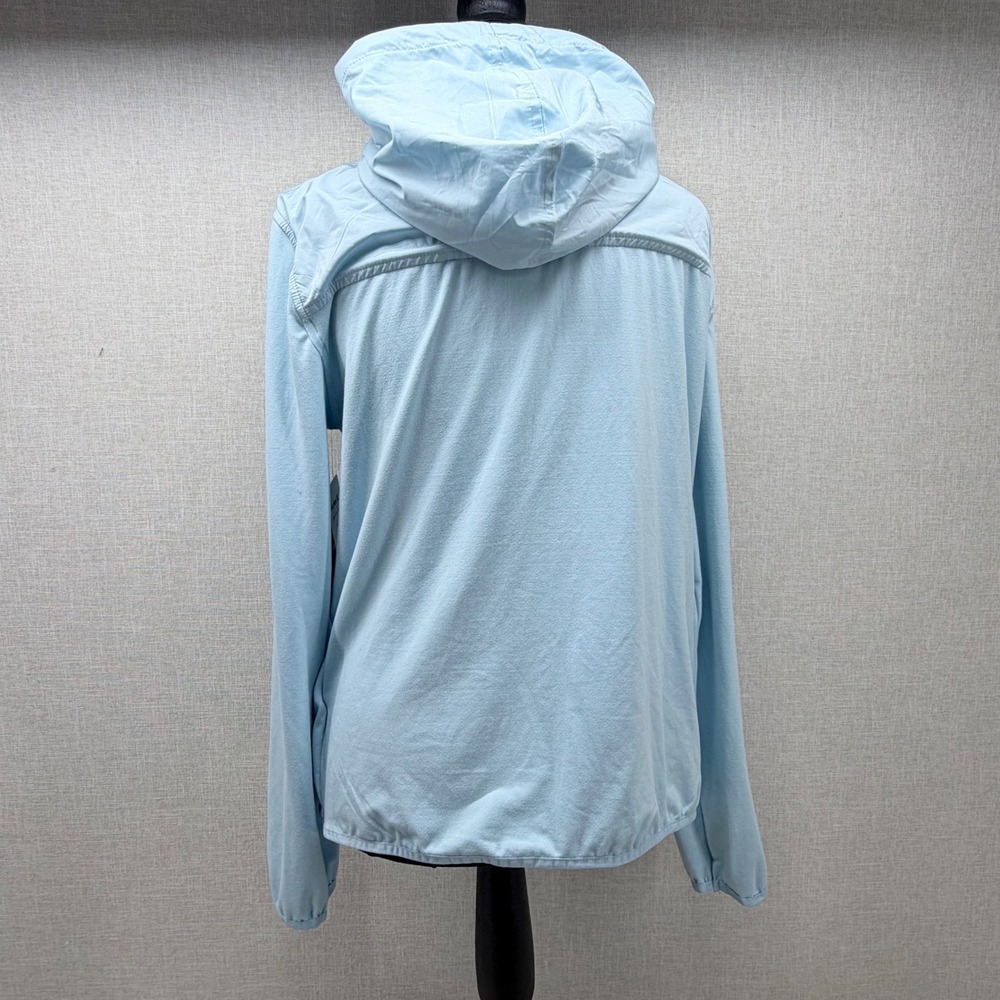 Hurley Exist Full Zip Performance Jacket Sea Haze Blue Small NWT HSP24VMJ-1182 - Picture 4 of 9